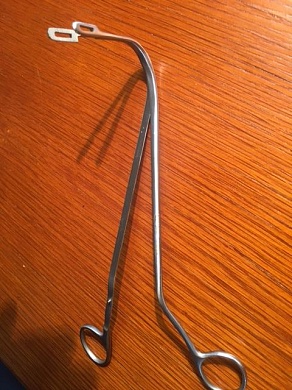 Randal зажим для почечн камней  окончат. 19см.