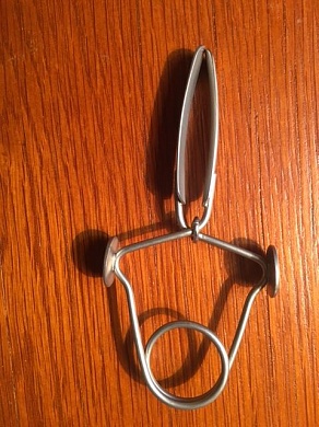 Strauss компрессионный зажим на уретру 11 см