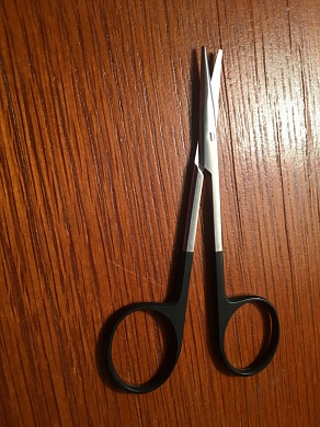 Ножницы для радужной оболочки круглые 9 см SC