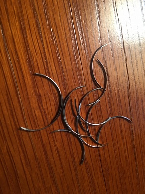 Шовные иглы Ga  No:1 1/2 окружности. 12 шт/упак.