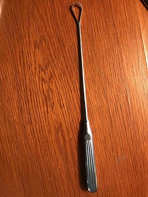 SIMS маточная кюретка ригидн тупая 31 см