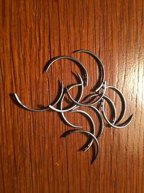 Шовные иглы GAR,  No:5 , 1/2 круга.  12 шт/упак