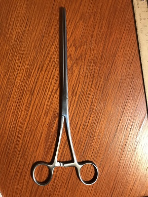 Mayo—Robson кишечный зажим прямой.25cm